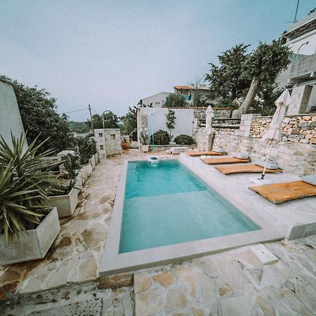 Antonia'S Stonebuilt Mansion With A Private Pool Villa Arménoi Eksteriør bilde